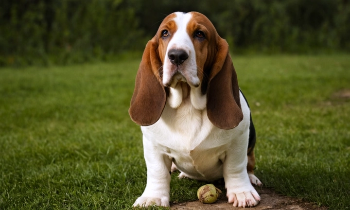 1) una magnífica foto de un Basset azul de Gascuña en su entorno natural, como un paraje rural o un jardín; 2) una descripción detallada y encantadora de las características distintivas del perro, incluyendo su tamaño, pelaje, coloración y aspecto general; y 3) la presencia de alguna foto inusual o toque personal que haga de la imagen algo único y memorable El objetivo es ofrecer a los lectores un primer vistazo inolvidable y atrayente al tema principal del artículo