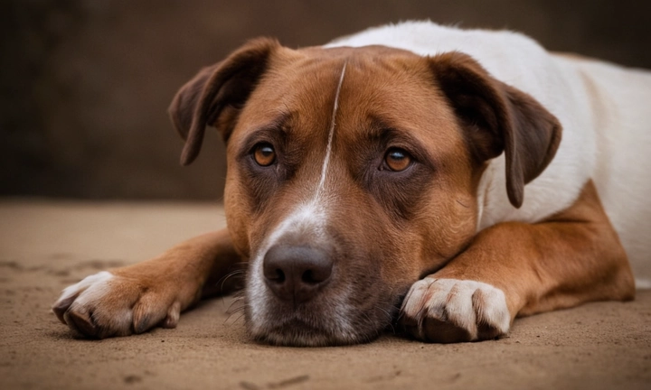 1) Un Braco Alemán en edad adulta, con el pelaje duro y bien cuidado; 2) El color natural del pelaje (generalmente un marrón-rouff o chocolate); y 3) Un fondo suave y neutral para facilitar la visualización de los colores del perro