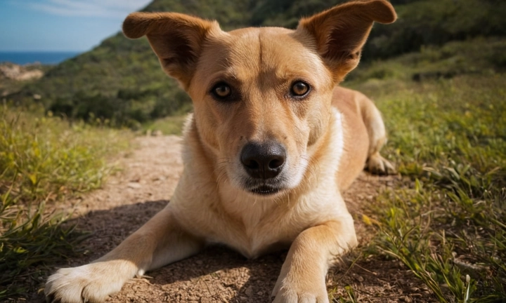 1) Un perro mastín en el fondo, posando sus ojos rocs y escuchando atentamente; 2) Su tono de voz firme y decidido; 3) Sus características únicas como la raza noble y valiente, con patas poderosas y una personalidad decidida Para resaltar aún más su majestuosidad y valentía, podrías incluir un fondo en el que se ve el paisaje natural de tu destino preferido o un fondo con alguna cita inspiradora sobre el mastín español