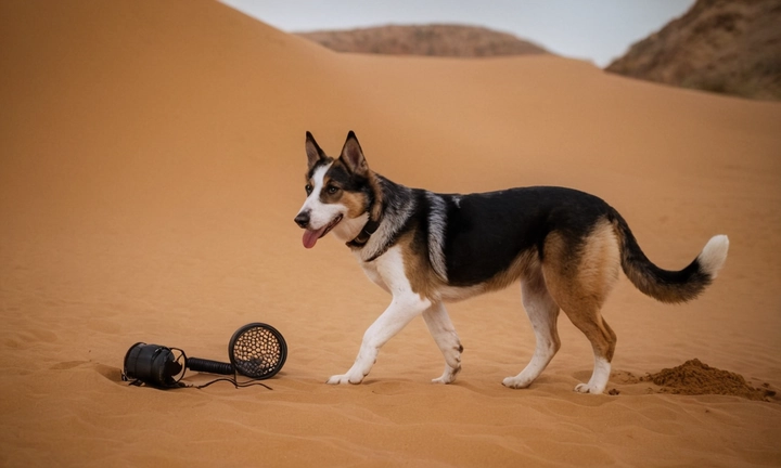 1) Laika ruso en acción, tal vez jugando felizmente con otros perros o llevando a cabo una actividad física; 2) Alto contraste y resolución claramente superior a 72 dpi para capturar la esencia del perro y transmitir vitalidad; y 3) Una composición que refleje el carácter y personalidad de esta raza, con posibilidades variadas como: un paisaje inspirado en un famoso monumento histórico (si es posible), una imagen en tiempo real capturando su expresión en ese momento o un toque artístico único utilizando tonalidades vibrantes e influencias culturales