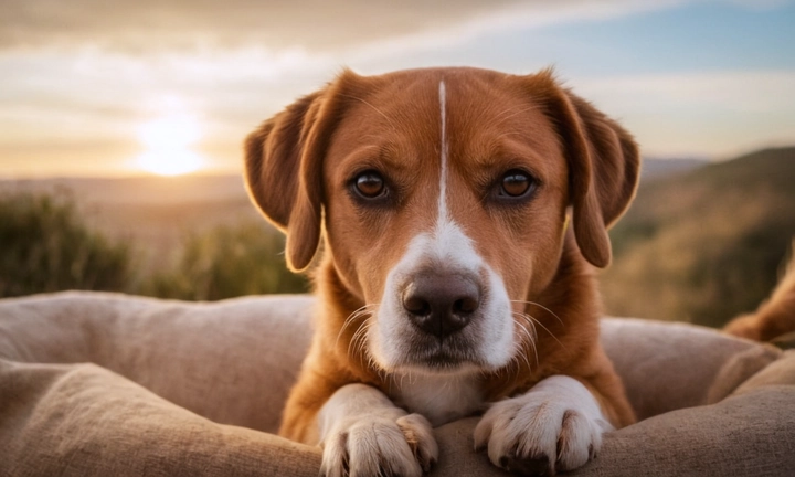 Un perro de raza Dremeño, conocido por su valentía y lealtad, con la expresión nobilis en su rostro y un ciervo en el entorno natural La imagen puede incluirlos juntos o en composición, mostrando sus bondad y coraje en acción El fondo debe ser majestuoso y aldehijano para darle profundidad y realismo a la escena Utiliza tonos de color neutros y evoca un ambiente campesino con detalles decorativos que complementan el tema del artículo Ten en cuenta que la imagen es una pieza clave en el diseño visual del sitio web, por lo que es importante que respete las pautas y proporciones recomendadas para asegurar un impacto visual adecuado