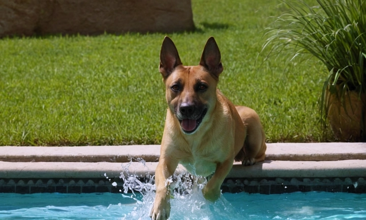 Un perro de agua Americano en diferentes situaciones, como nadando en el río o en una piscina, jugando con otros perros de agua y explorando su entorno natural La captura debe ser atractiva e impresionante, reflejando la energía y ​​el carácter de este preciado animal de compañía Asimismo, es importante que tenga un fondo neutro en tono para que el foco de atención esté completamente centrado en su rostro animado y expresivo