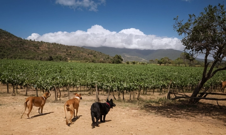 1) Dos pastoras de Asia Central, una de ellas en el acto de llevar al corcel a la cabaña y la otra subiendo lejos del animal 2) Un fondo natural con vista a un valle o campo abierto La ambientación debe ser realista y resaltar el aspecto fuerte y protector del pastorato 3) Un toque artístico, como pincelines en la nieve o sombreados en las tonalidades neutras del terreno No debe excederse en el ruido de fondo ni en el texto impreso debajo de la imagen