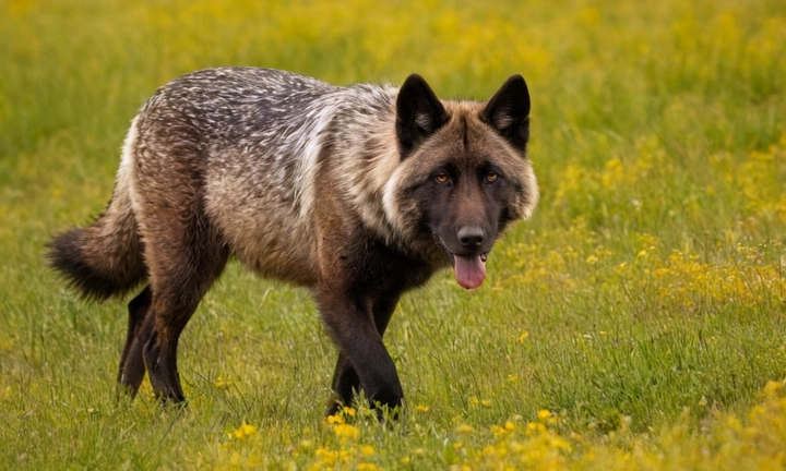 1) La silueta majestuosa del lobo gascón, con los ojos y la expresión que transmiten sus secretos más profundos; 2) Imágenes detalladas de rincones pintorescos donde alguna vez vivió este animal legendario, como praderas alpinas, bosques de hierro y pequeñas cañadas fluyentes; 3) Fotos con otros mamíferos aliados del lobo gascón, como el zorro valente, la ardosa liebre y los corredores de campo, que parecen buscar una colaboración estratégica en sus caminos; 4) Imágenes aéreas o panorámicas que nos permitan comprender las vastas estancias rurales y las exuberantes ramblas frondosas que rodean a este letrango de cazadores y líderes